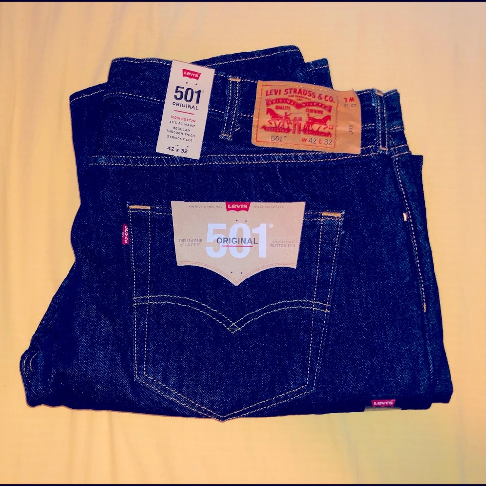 LEVI 501 Blue Jeans